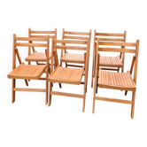 Vintage folding chairs