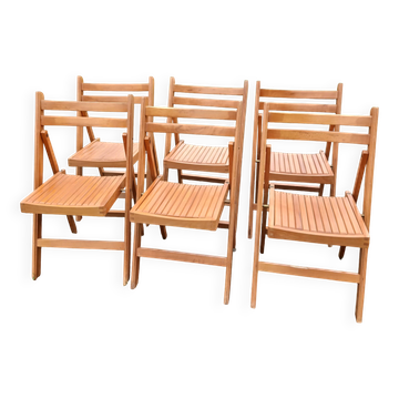 Vintage folding chairs