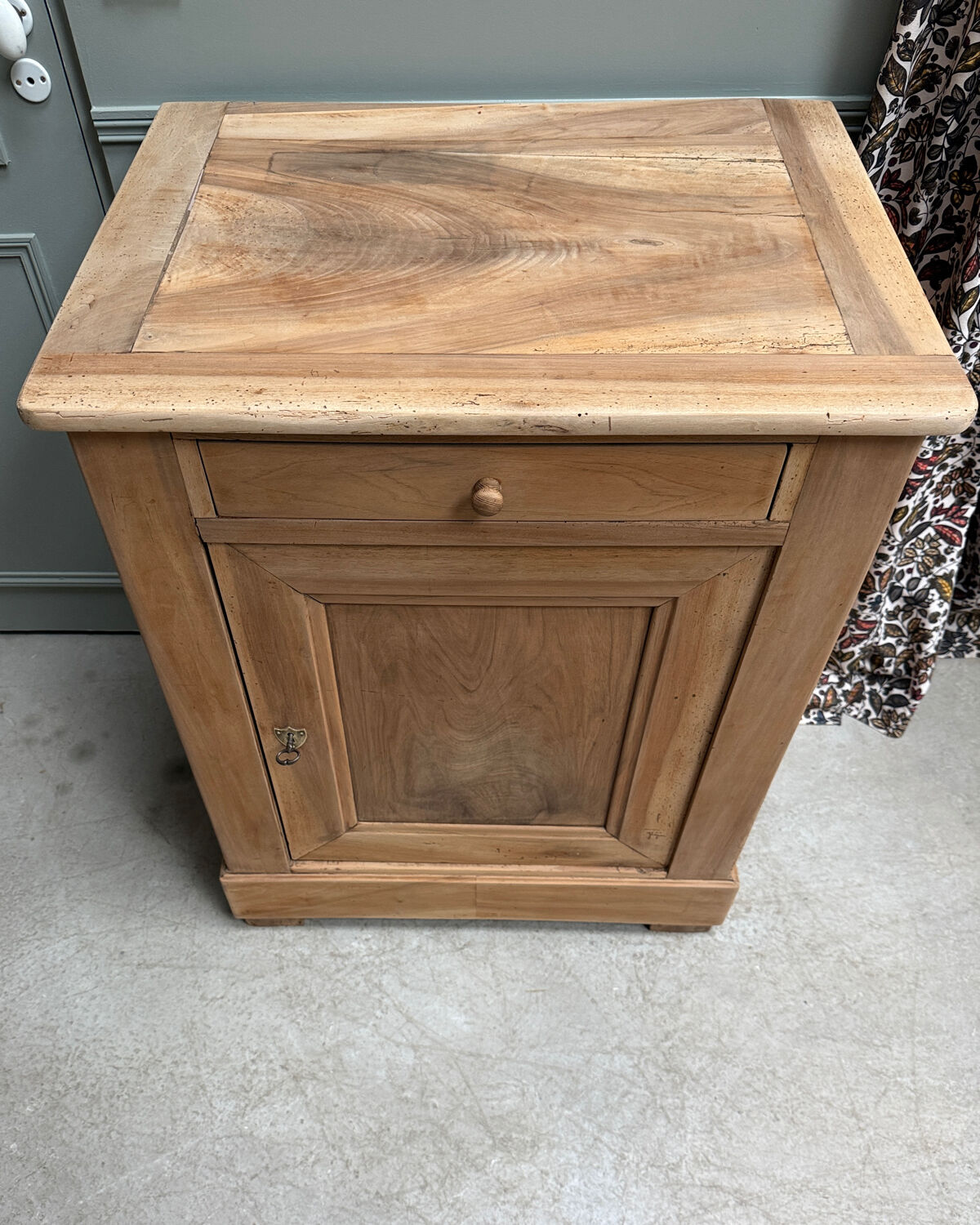 Large walnut jam cupboard (restored)