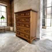Vintage wooden chest of drawers / wardrobe / dresser