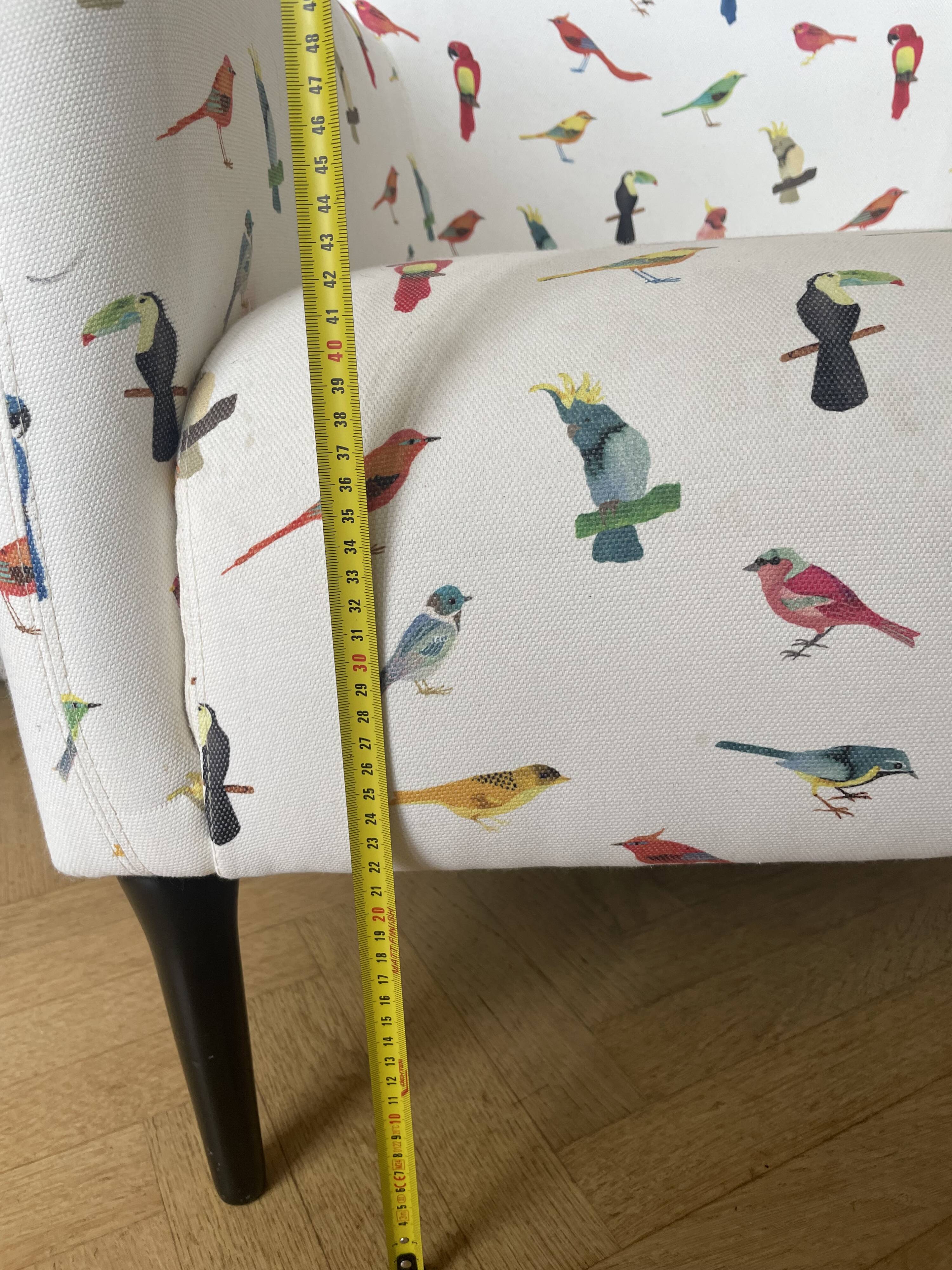 Habitat fabric armchair