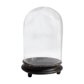 Globe en verre rond 21 x 13 cm
