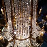 Chandelier with tassels