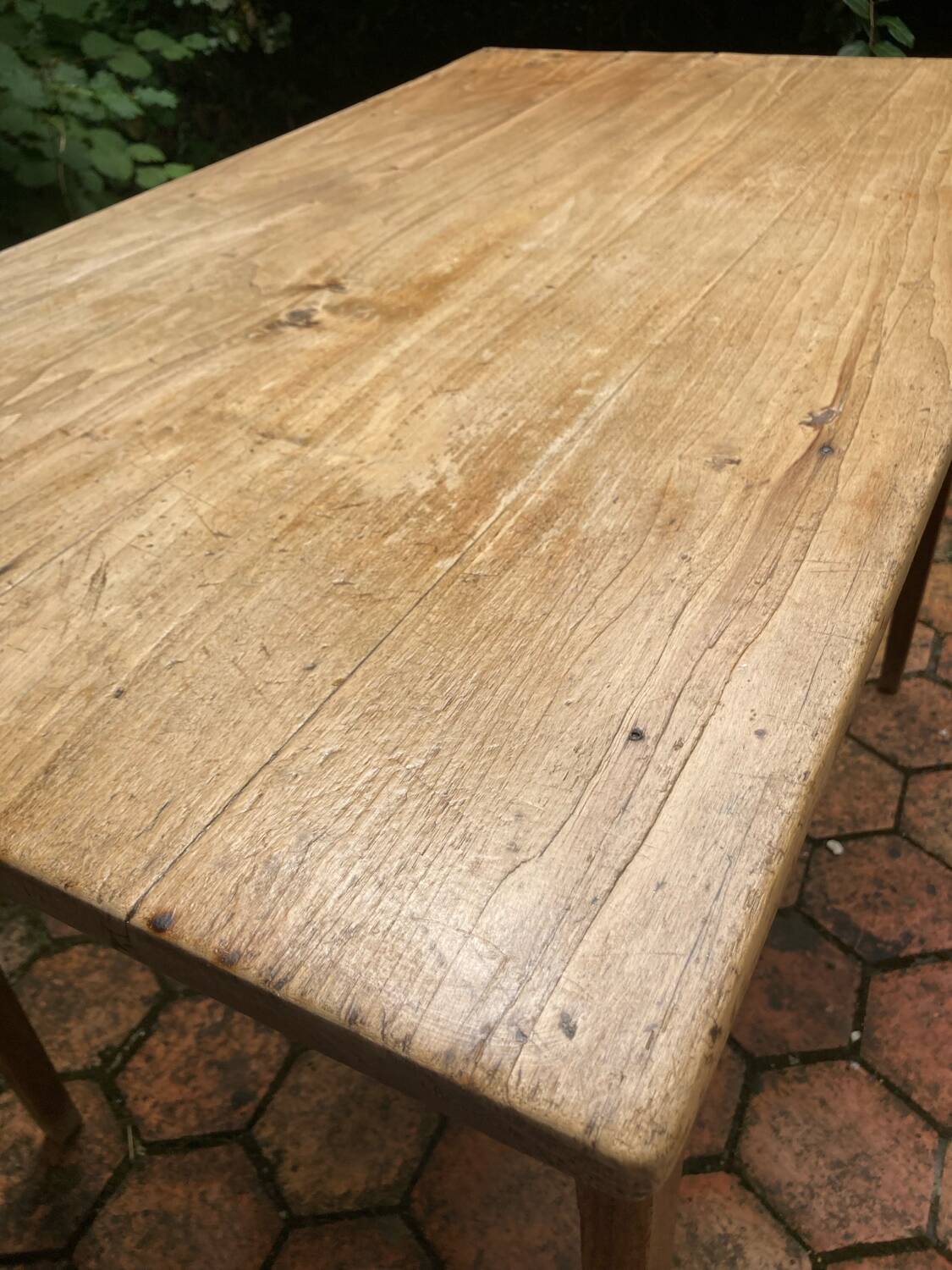 Vintage farmhouse table