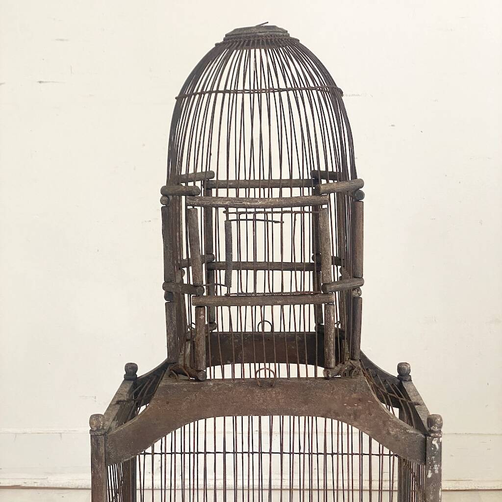 Vintage birdcage from the 1900s