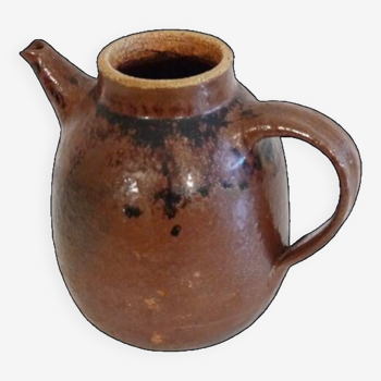 Glazed stoneware pitcher 1960