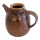 Glazed stoneware pitcher 1960