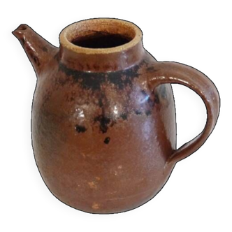 Glazed stoneware pitcher 1960