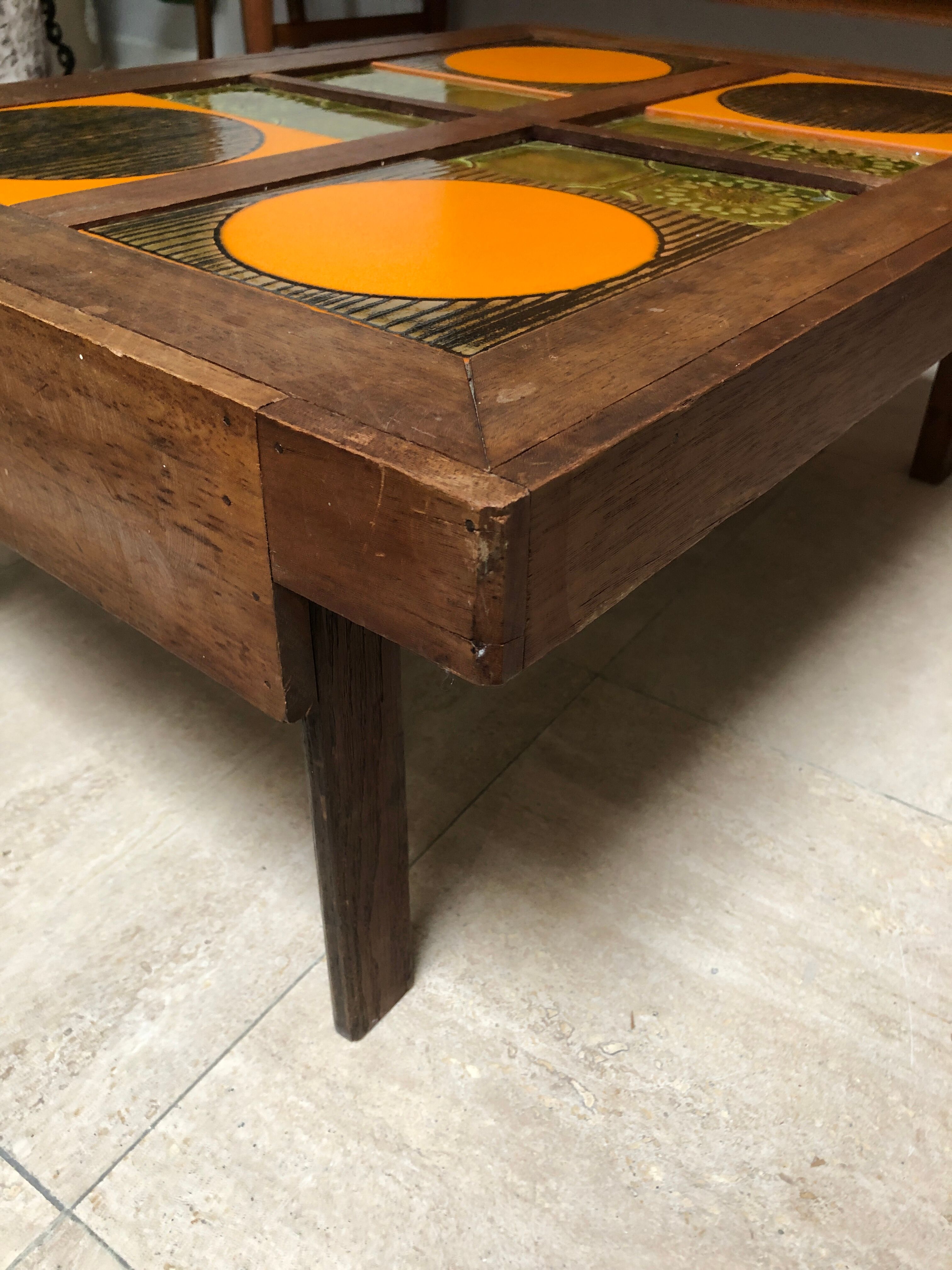 Tiled coffee table, 1970