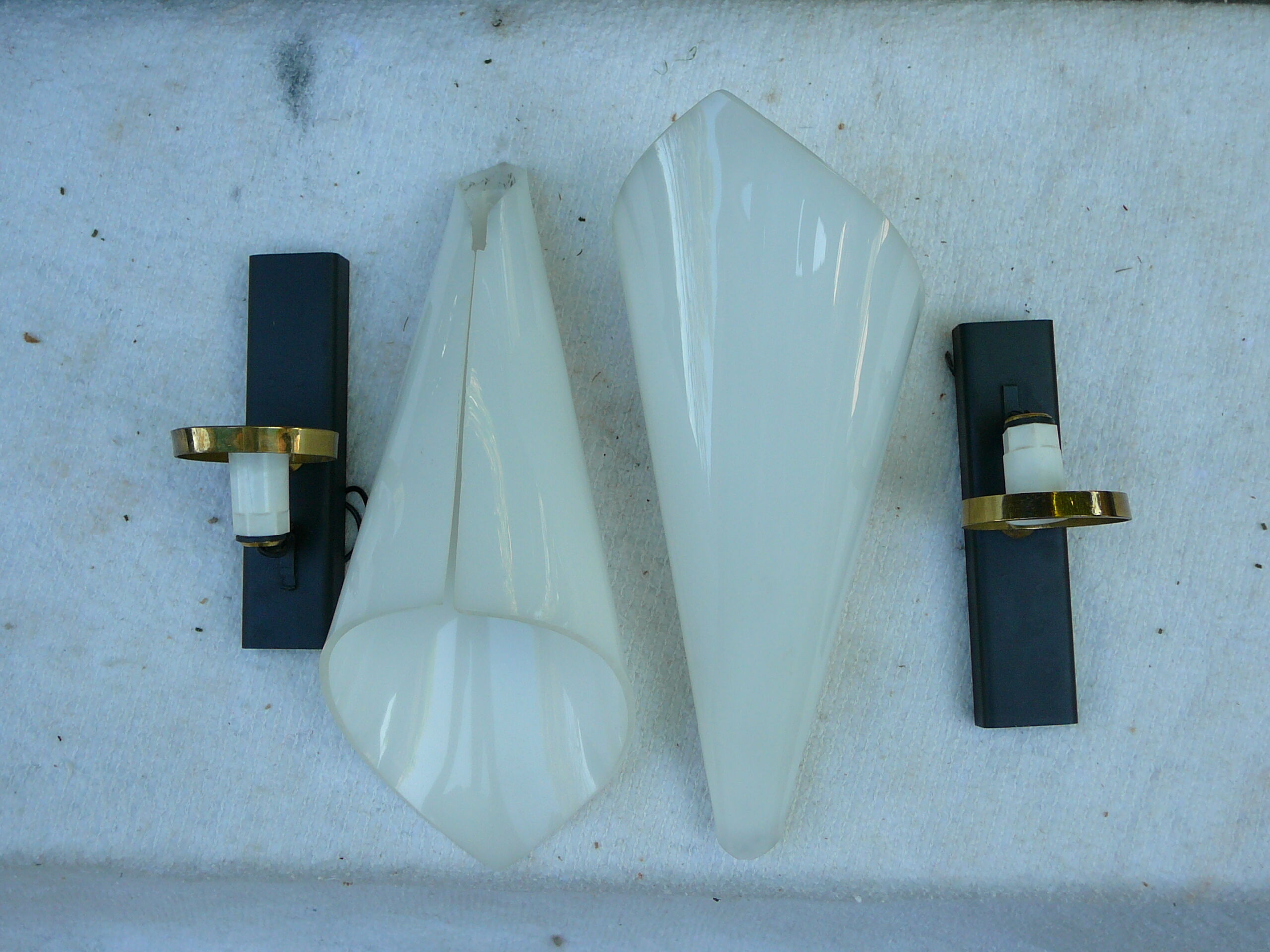 Pair of vintage Arlus sconces