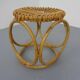 Bamboo Stool, Italy, 1960s