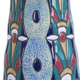 Paire de Vases Amphores Art Déco Céramique Emaillée 1915