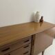 Vintage teak sideboard in Scandinavian style