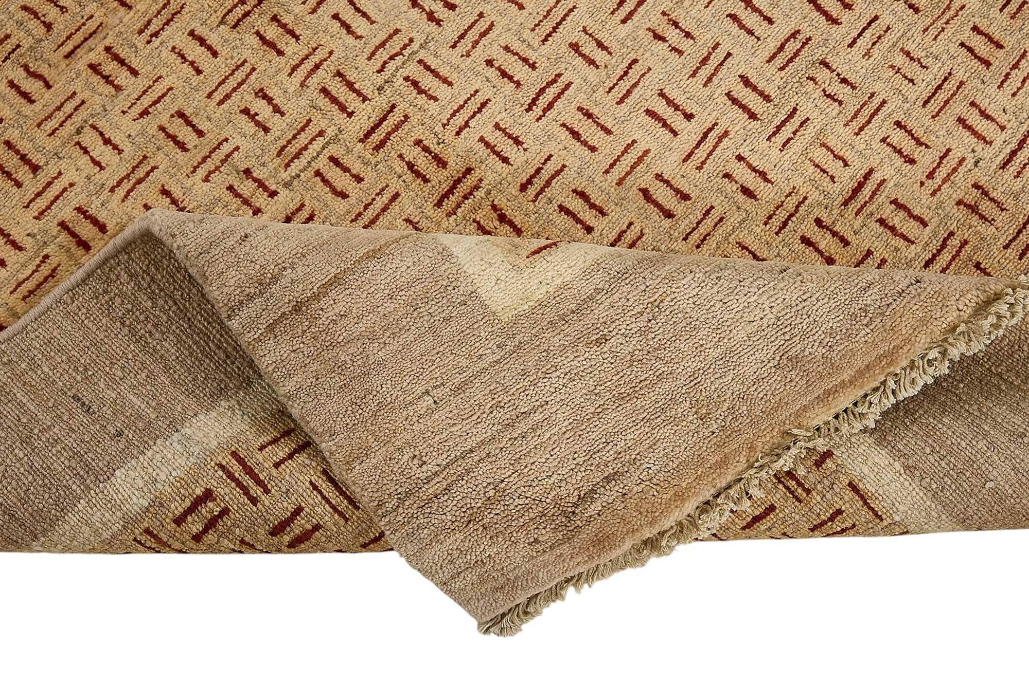 Turkish Handknotted Wool Oushak Rug 96 cm x 147 cm
