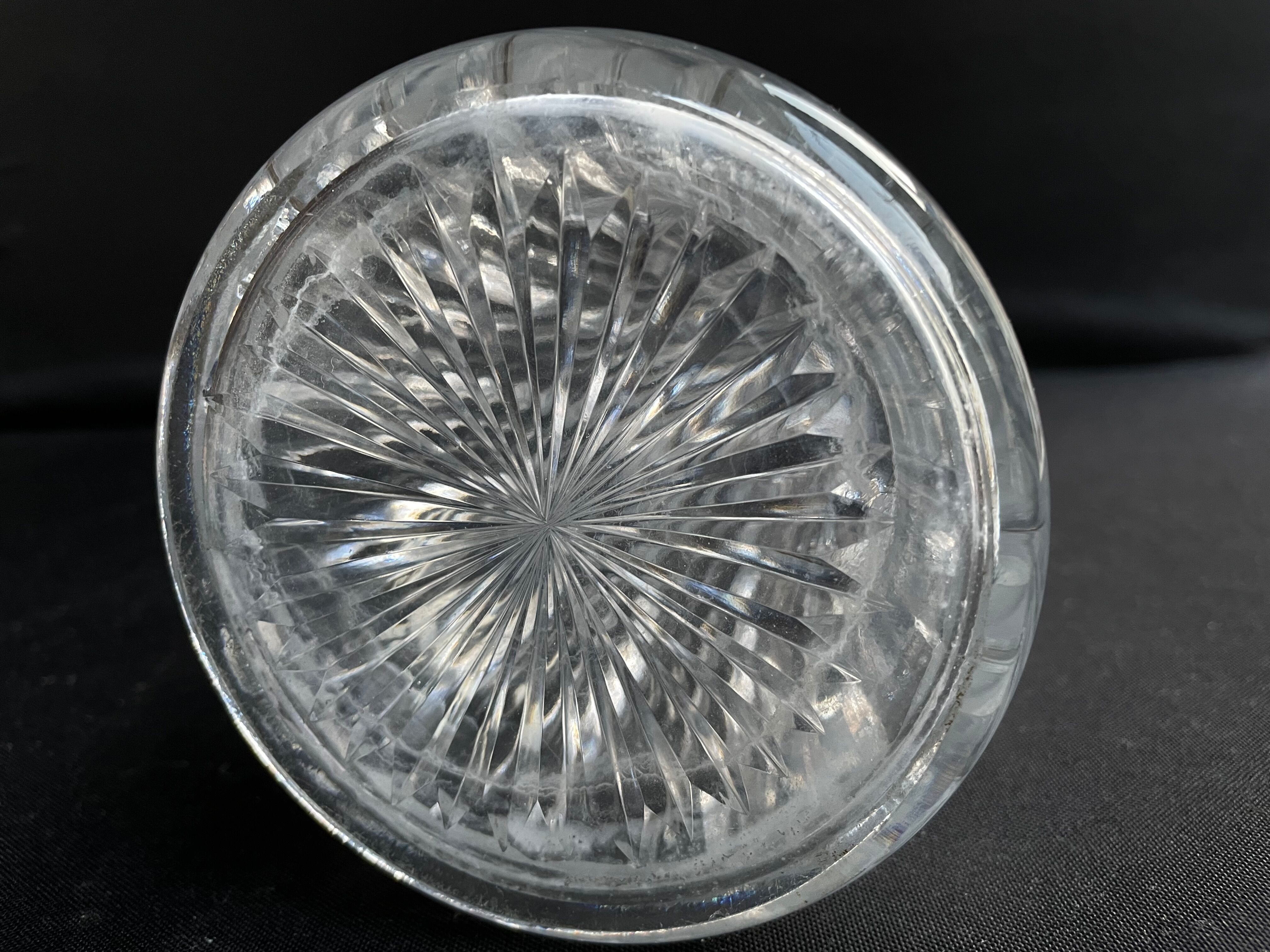 Saint Louis Virginia ewer chiseled 8670 unstamped