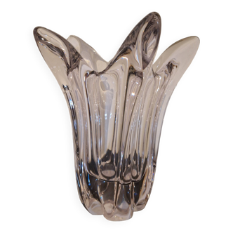 Vase tulipe Daum Grand années 70