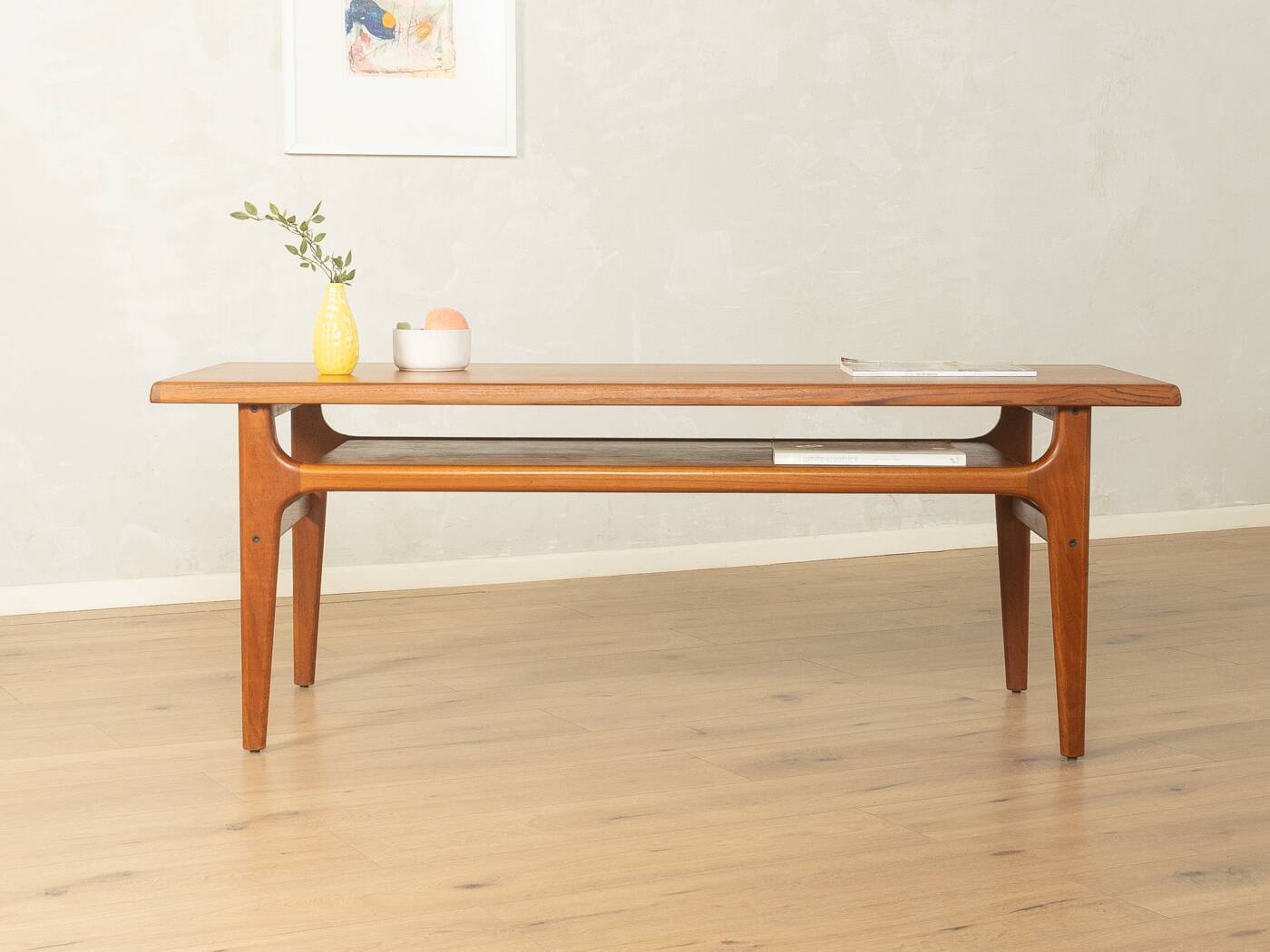 Mid-century coffee table in teak by Niels Bach A/S (1960s)