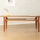 Mid-century coffee table in teak by Niels Bach A/S (1960s)