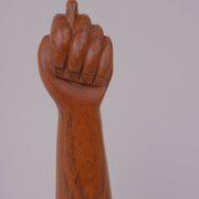 Sculpture en bois exotique