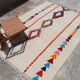 Large handmade colourful rug, 285 x 200 cm - G1028