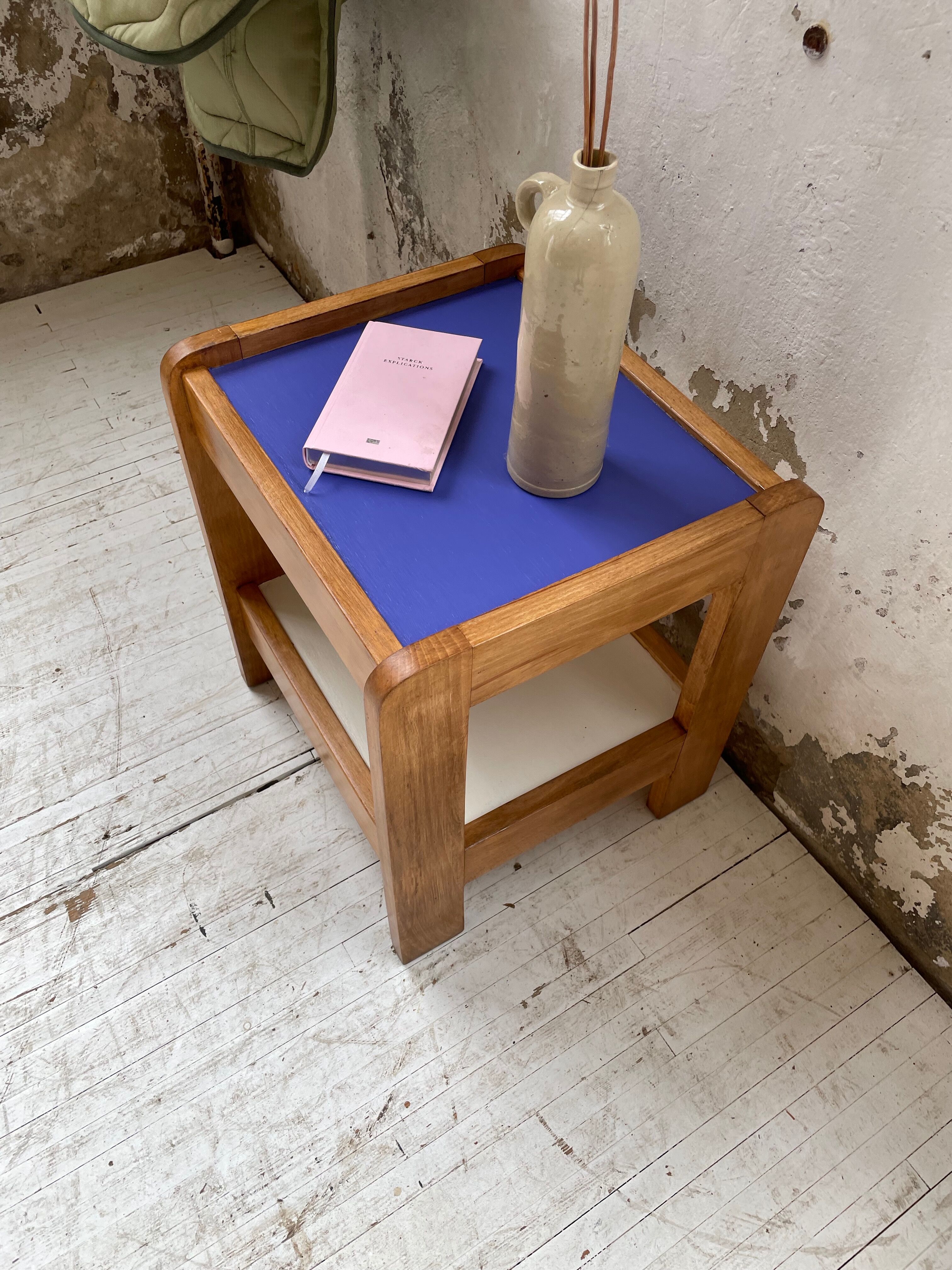 Beech bedside style Regain two-tone