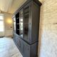 Large display cabinet with 2 sections