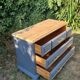 Wooden chest of drawers