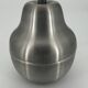 Brushed aluminum pear-shaped ice bucket