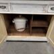 Washbasin furniture from the early 20th century.