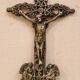 Bronze holy water font from the late 19th century.