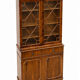 19th-century vintage English display cabinet