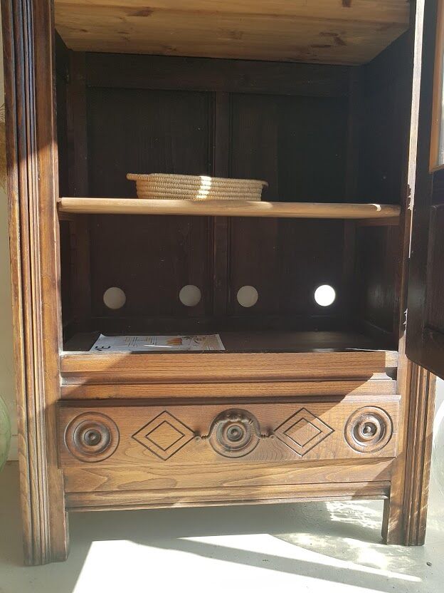 Vintage glass cabinet