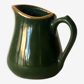 Green milk jug porcelain Revol