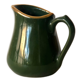 Green milk jug porcelain Revol