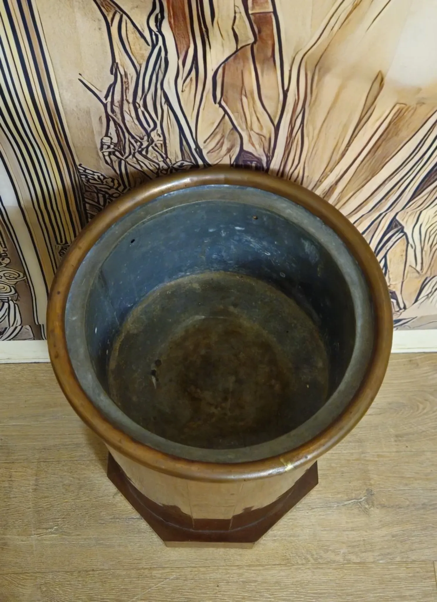 Somno / antique mahogany planter from the Empire period – 19th century