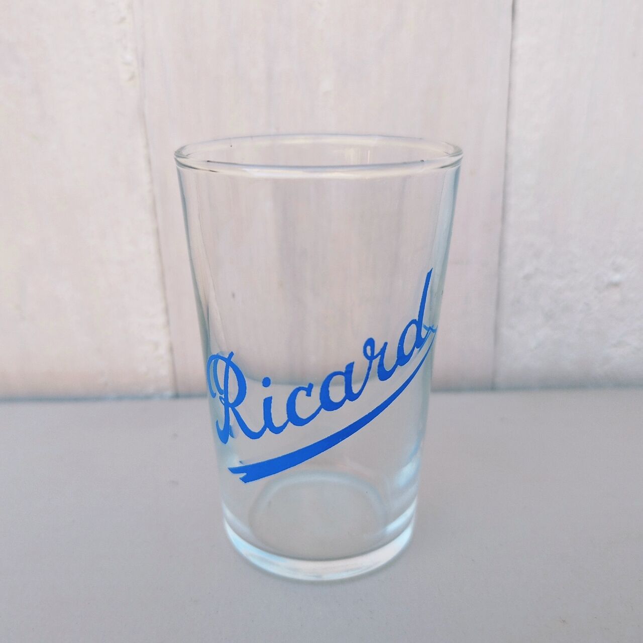 Six advertising glasses brand Ricard Vintage