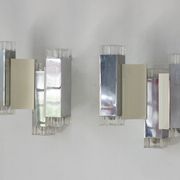 Cubic Wall Lamps by Gaetano Sciolari for Sciolari Illuminazione, Italy, 197