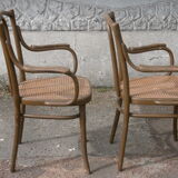 Viennese bistro armchair sitting cane
