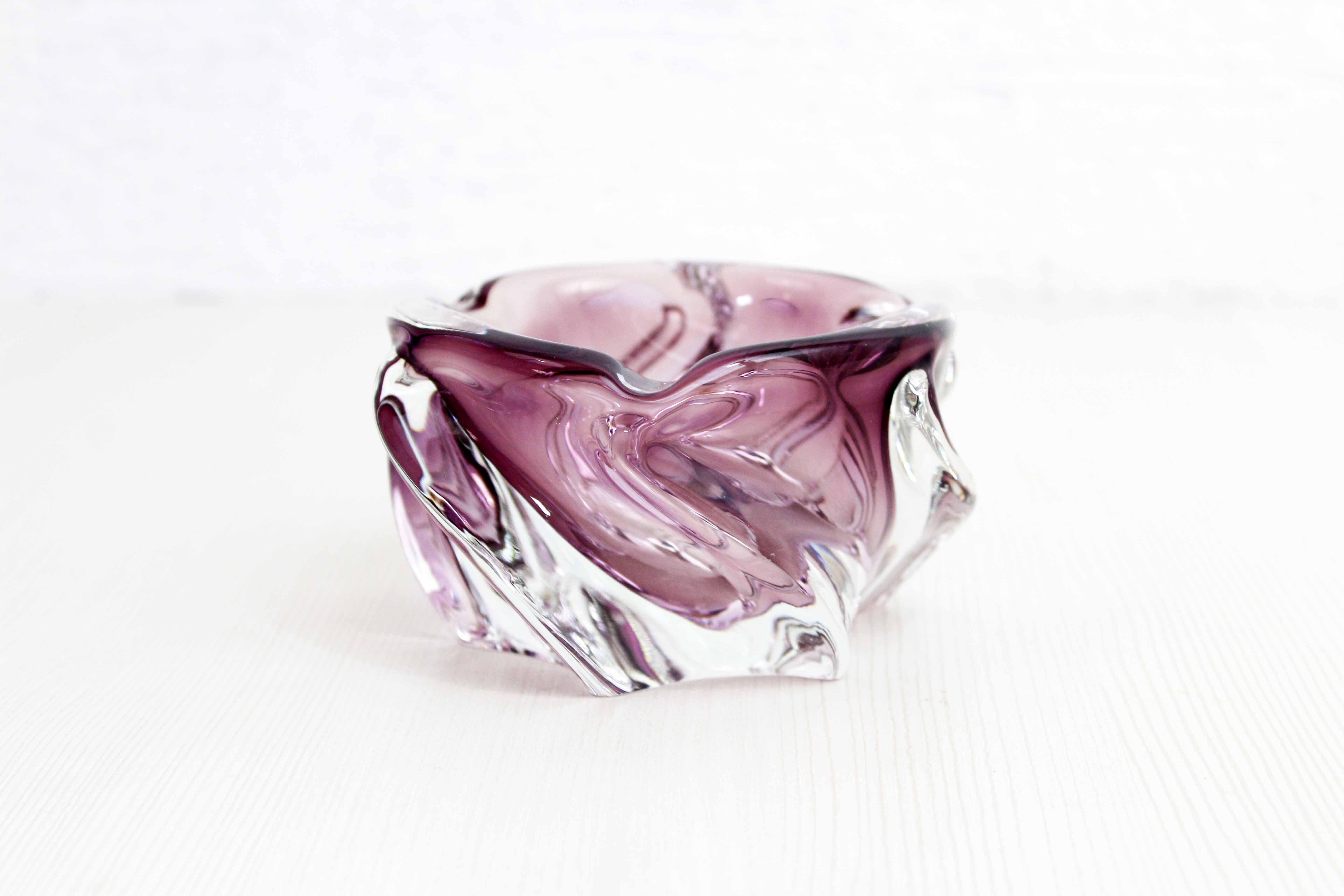 Murano glass ashtray