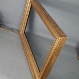 Gilded wooden frame with sheet 56x37 cm, foliage 46.6x27.6 cm beautiful occasion SB
