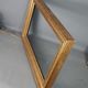 Gilded wooden frame with sheet 56x37 cm, foliage 46.6x27.6 cm beautiful occasion SB