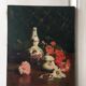Still life oil on canvas XX ieme