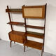 Teak library from the 1960s, Norway