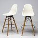 Ensemble de deux tabourets de bar Herman Miller Mid Century Modern Charles Eames "PSW".