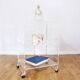 Meuble de rangement ou desserte en plexiglas