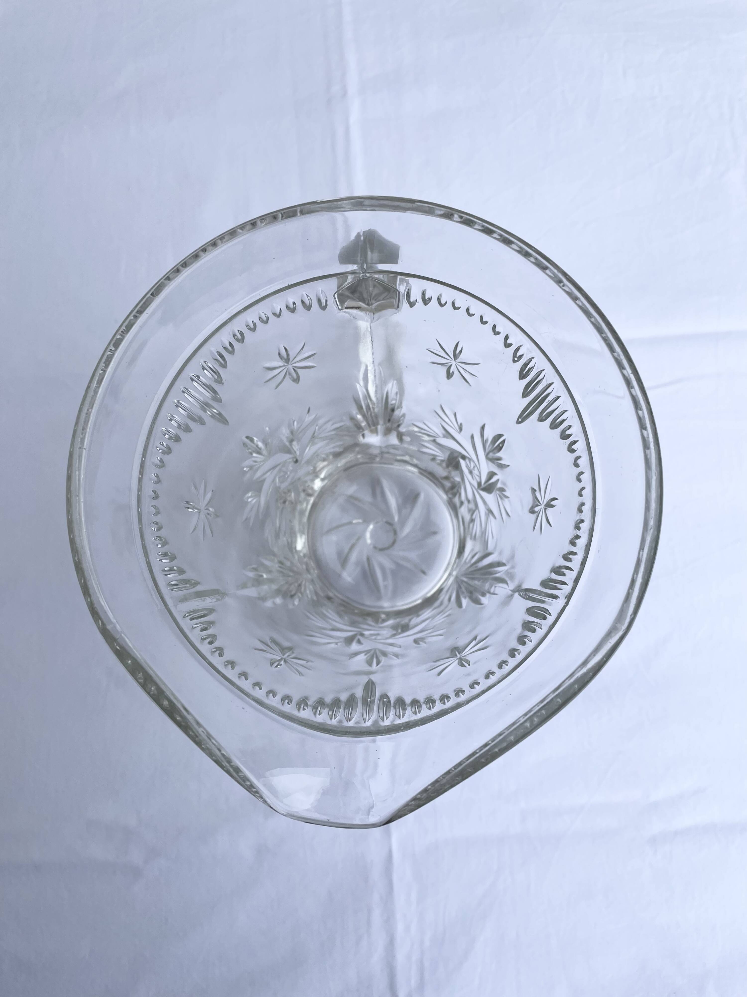 Cut glass jug Art Deco – 1950s