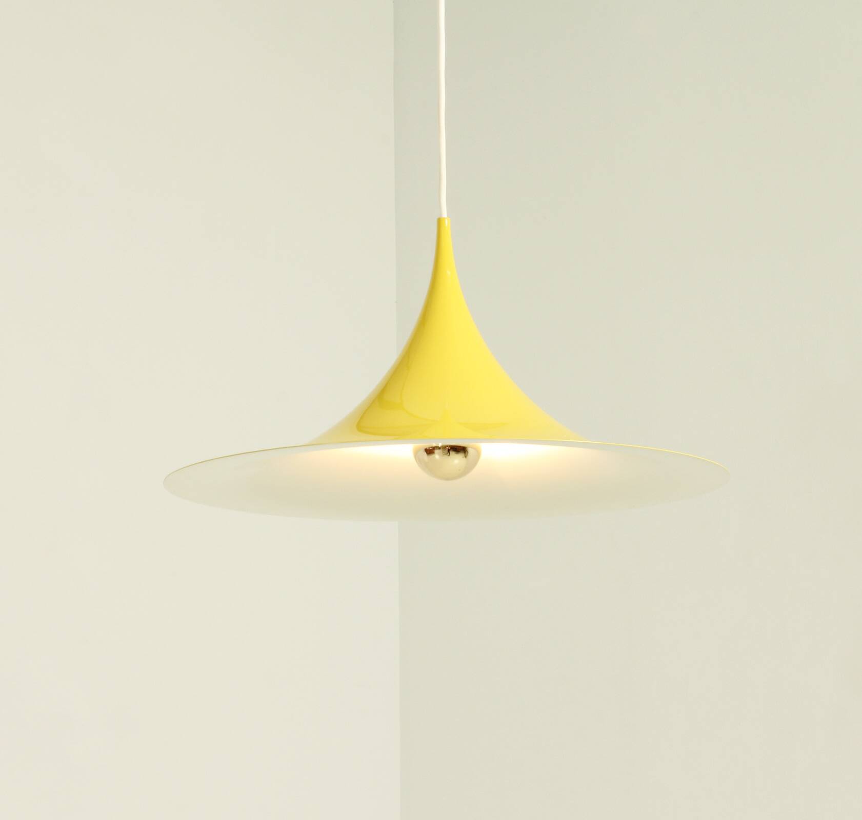 Suspension Semi yellow by Claus Bonderup and Torsten Thorup for Fog & Morup