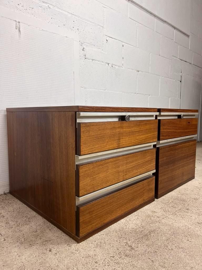 Set of 2 vintage archive drawers