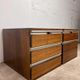 Set of 2 vintage archive drawers