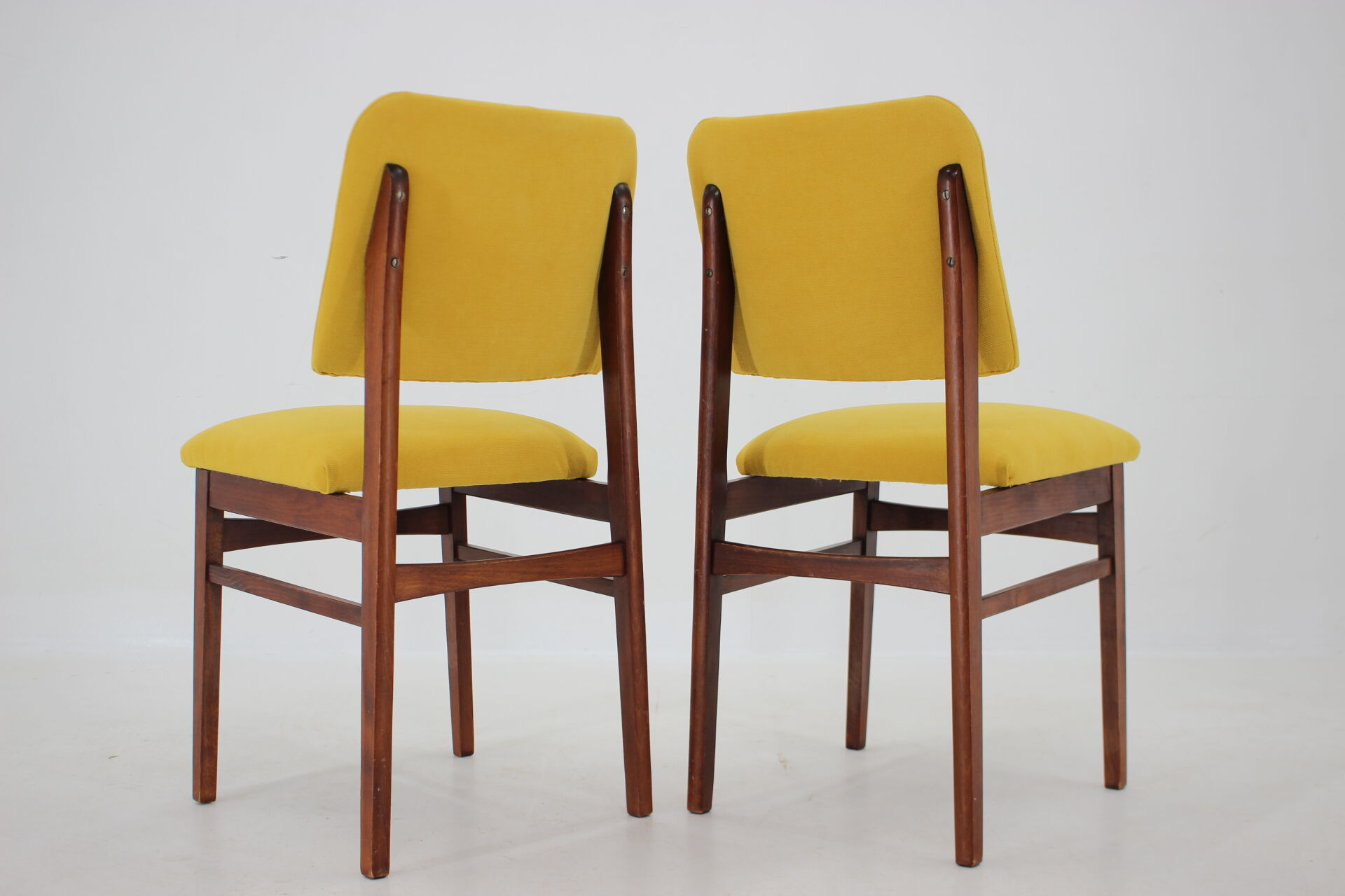 1960s Pair of Side Chairs ,Czechoslovakia